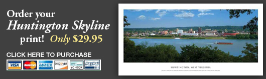 Purchase your own Huntington skyline print